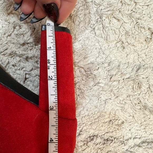 Dream Pairs Bold Red Ankle Booties - Picture 3 of 4